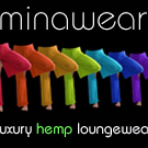 Julia Butterfly hemp yoga shirt by Minawear Hemp - Picture 4 of 6